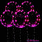 Pink Light Up Balloons